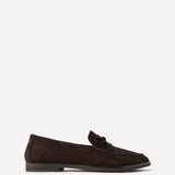 Truly Brown Faux Suede Loafers