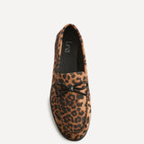 Truly Leopard Print Loafers