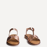 Twirl Wide Fit Rose Gold Sandals