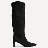 Uptown Black Long Boots