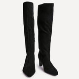 Uptown Black Long Boots