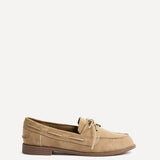 Vanish Beige Faux Suede Loafers