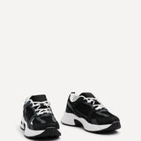 Venture Black Mesh Trainers