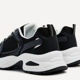 Venture Black Mesh Trainers