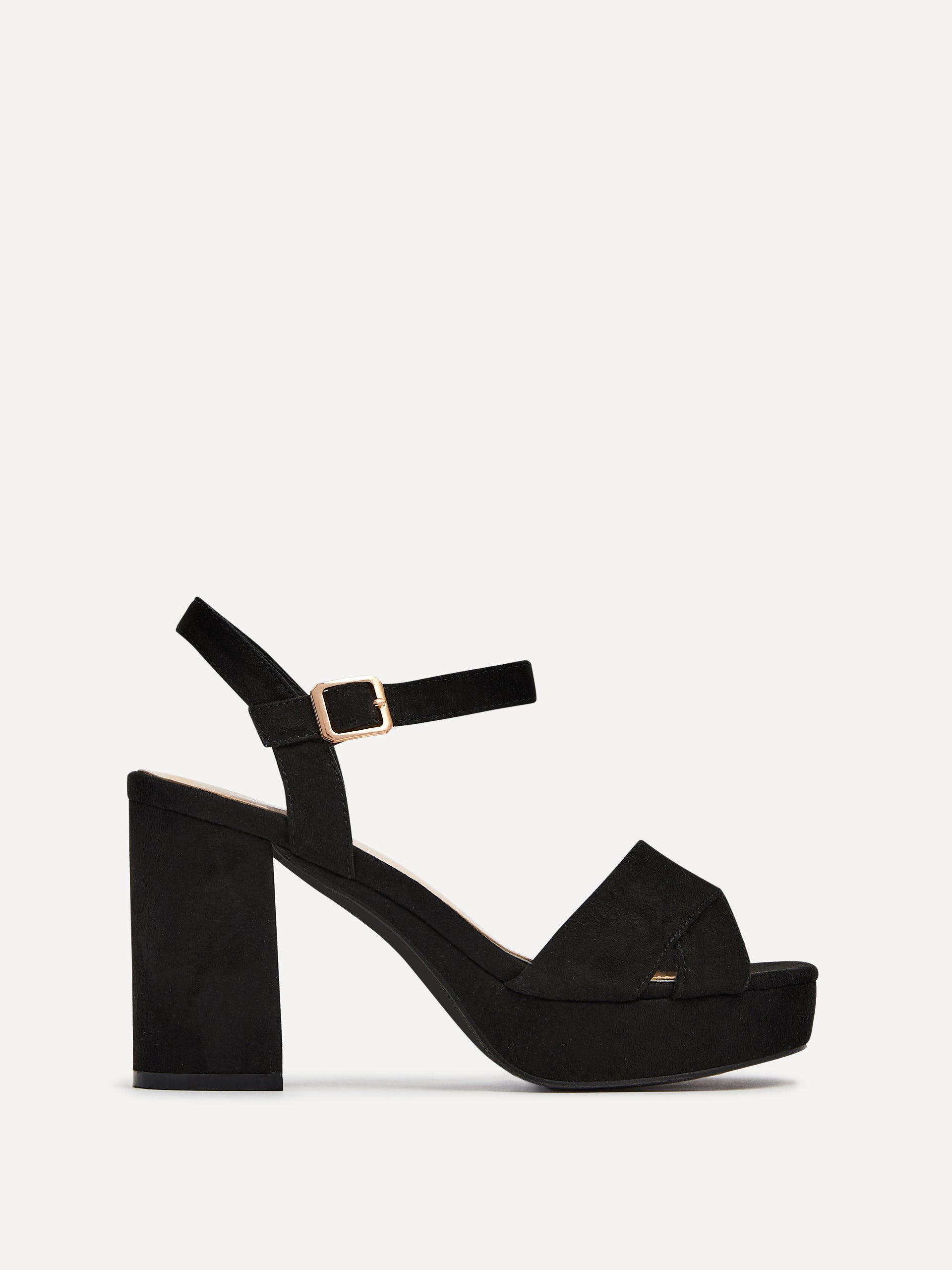Verony Suede Platform Block Heels