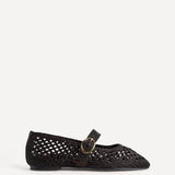 Verona Brown Handwoven Mary Jane Pumps