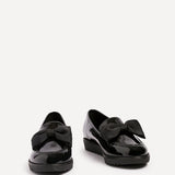Violetta Wide Fit Patent Loafers