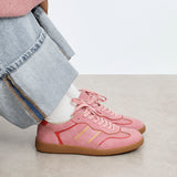 Vortex Pink & Red Trainers