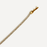 Wedlock Gold Crystal Tennis Bracelet