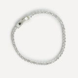 Wedlock Silver Crystal Tennis Bracelet