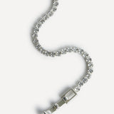 Wedlock Silver Crystal Tennis Bracelet