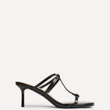 Westside Black Mule Heels
