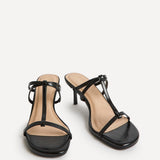 Westside Black Mule Heels