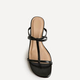 Westside Black Mule Heels