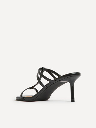 Westside Black Mule Heels