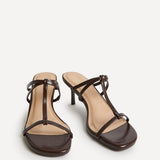 Westside Brown Mule Heels