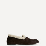 Whisper Brown Penny Loafers