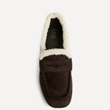 Whisper Brown Penny Loafers