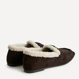 Whisper Brown Penny Loafers