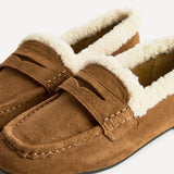 Whisper Tan Penny Loafers