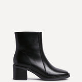 Wander Black Heeled Ankle Boots