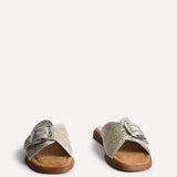 Zuma Silver Buckle Strap Sliders