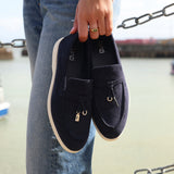 Alette Naxy Faux Suede Slip On Loafers