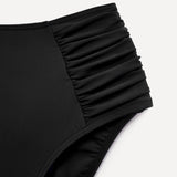 Amalfi Black High Waisted Tummy Control Bikini