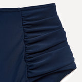 Amalfi Navy High Waisted Tummy Control Bikini