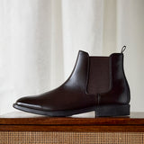 Antonio Mens Brown Faux Leather Chelsea Boots