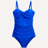 Capri Blue Tummy Control Swimsuit
