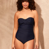 Capri Navy Tummy Control Swimsuit