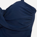 Capri Navy Tummy Control Swimsuit