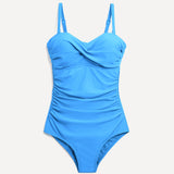 Capri Pale Blue Tummy Control Swimsuit