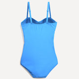 Capri Pale Blue Tummy Control Swimsuit