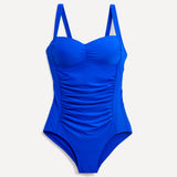 Miami Blue Ruched Tummy Control Swimsuit