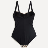 Miami Leopard Ruched Tummy Control Swimsuit
