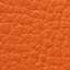 Orange Faux Grain Leather