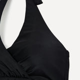 Paros Black Halterneck Swimsuit