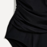 Paros Black Halterneck Swimsuit