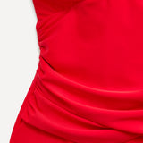 Paros Red Halterneck Swimsuit
