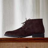 Ricardo Mens Brown Faux Suede Chukka Boots