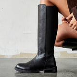 League Black Long Boots