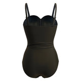 Capri Khaki Tummy Control Swimsuit
