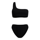 Roma Black One Shoulder Bikini