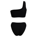 Roma Black One Shoulder Bikini